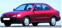 Pièces auto carrosserie HYUNDAI ELANTRA DE 09/1995 A 03/1998