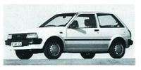Pièces auto carrosserie TOYOTA STARLET DE 01/1985 A 12/1989