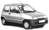 Pièces auto carrosserie FIAT CINQUECENTO DE 01/1992 A 04/1998