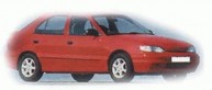 Pièces auto carrosserie HYUNDAI PONY DE 01/1995 A 01/1997