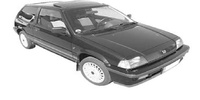 Pièces auto carrosserie HONDA CIVIC (3 PORTES) DE 02/1984 A 12/1986