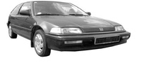 Pièces auto carrosserie HONDA CIVIC (3 PORTES) DE 01/1987 A 10/1991