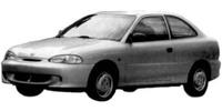 Pièces auto carrosserie HYUNDAI EXCEL DE 01/1994 A 12/1999