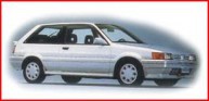 Pièces auto carrosserie NISSAN SUNNY DE 06/1986 A 02/1991