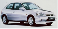 Pièces auto carrosserie HONDA CIVIC (3 PORTES) DE 11/1995 A 10/1998