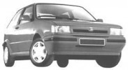 Pièces auto carrosserie SEAT IBIZA DE 08/1984 A 12/1990