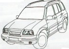 Pièces auto carrosserie SUZUKI GRAND VITARA DE 01/1999 A 12/2000