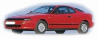 Pièces auto carrosserie TOYOTA CELICA (T18) DE 03/1990 A 02/1994
