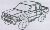 Sélection de Optique avant pour TOYOTA HILUX (4WD) DE 01/1988 A 12/1991