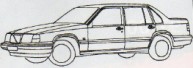 Pièces auto carrosserie VOLVO TYPE (940/960) DE 09/1990 A 06/1998